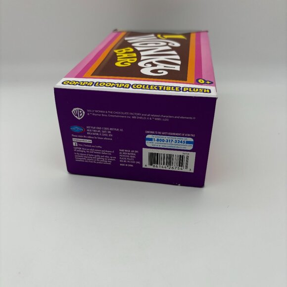 Willy Wonka Chocolate Factory 7" Oompa Loompa Mystery Collectible Scented Plush - Picture 3 of 4